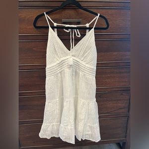 American Eagle White Babydoll Dress